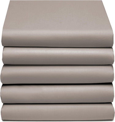 Cinderella weekend hoeslaken - topper - katoen - 180x200 cm - tot 15 cm - taupe