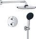 Grohe precision inbouw douchesysteem - rond bedieningspaneel - chroom