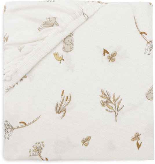 Jollein baby - hoeslaken wieg jersey 40 50x80 90cm - babybed - zacht katoen - riverside