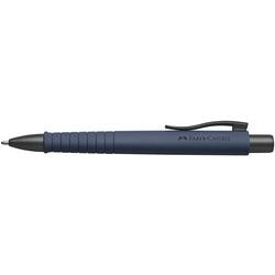 Faber-castell balpen - polyball urban - schrijfbreedte xb - marine blauw - fc-241189