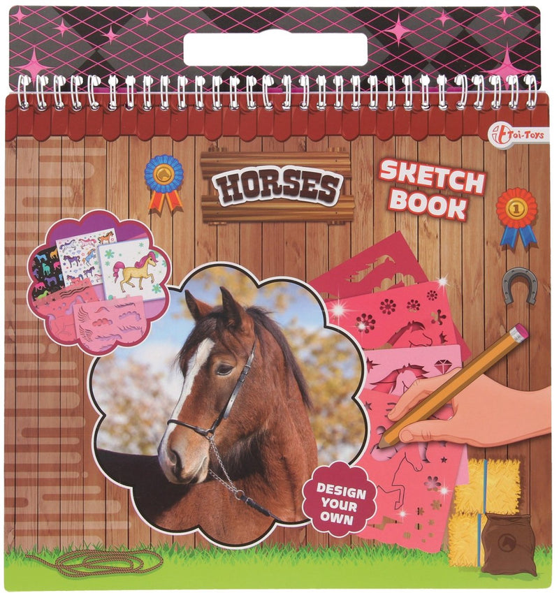 Afbeelding laden in galerijviewer, Toi-toys design je eigen pony schetsboek
