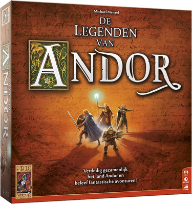 999games 999 games - de legenden van andor basisspel bordspel - coöperatief spel