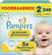 Pampers premium protection maat 2 - 248 luiers - 4kg-8kg - voorraadbox