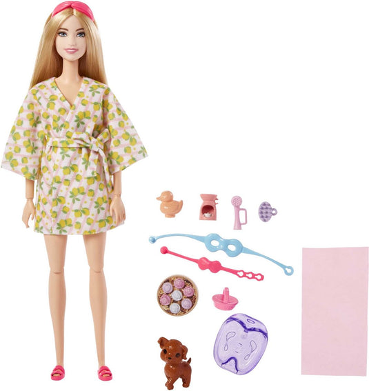 Mattel brb wellness puppe - spa day