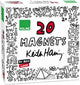 Vilac magneten keith haring - 20 houten kunstmagneten voor kinderen.