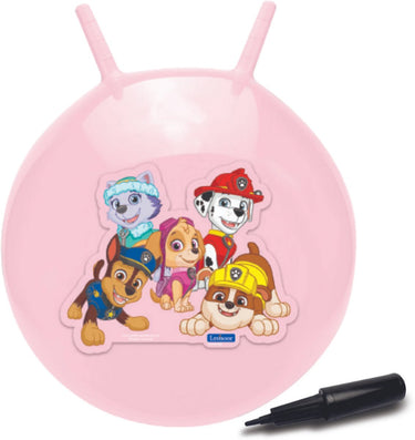 Lexibook paw patrol opblaasbare skippybal pink 18' 45cm