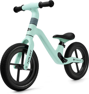 Kinderkraft xploit loopfiets - voor kinderen vanaf 80 cm - verstelbaar stuur en zadel, pu wielen en magnetische voetsteunen - turkoois