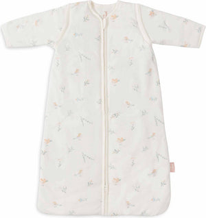 Jollein baby slaapzak winter met afritsbare mouw 110cm - lovely birds - winterslaapzak