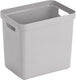 Sunware - sigma home opbergbox 25l grijs - 35 x 24,6 x 36,3 cm