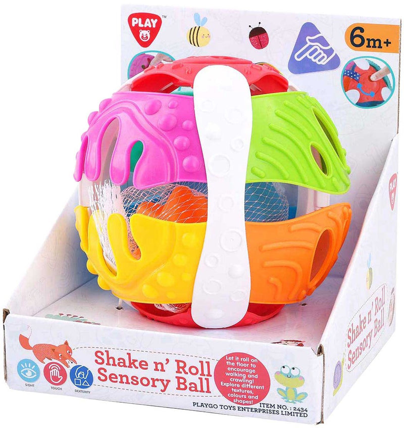 Chargez l'image dans la visionneuse de la galerie, Playgo sensorische speelbal baby - kleurrijk speelgoed voor motoriek.
