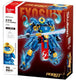 Sluban exosuit blue samurai bouwspeelgoed actiefiguur – constructiespeelgoed – bouwset met 230 bouwstenen – m38-b1312 – vanaf 6 jaar