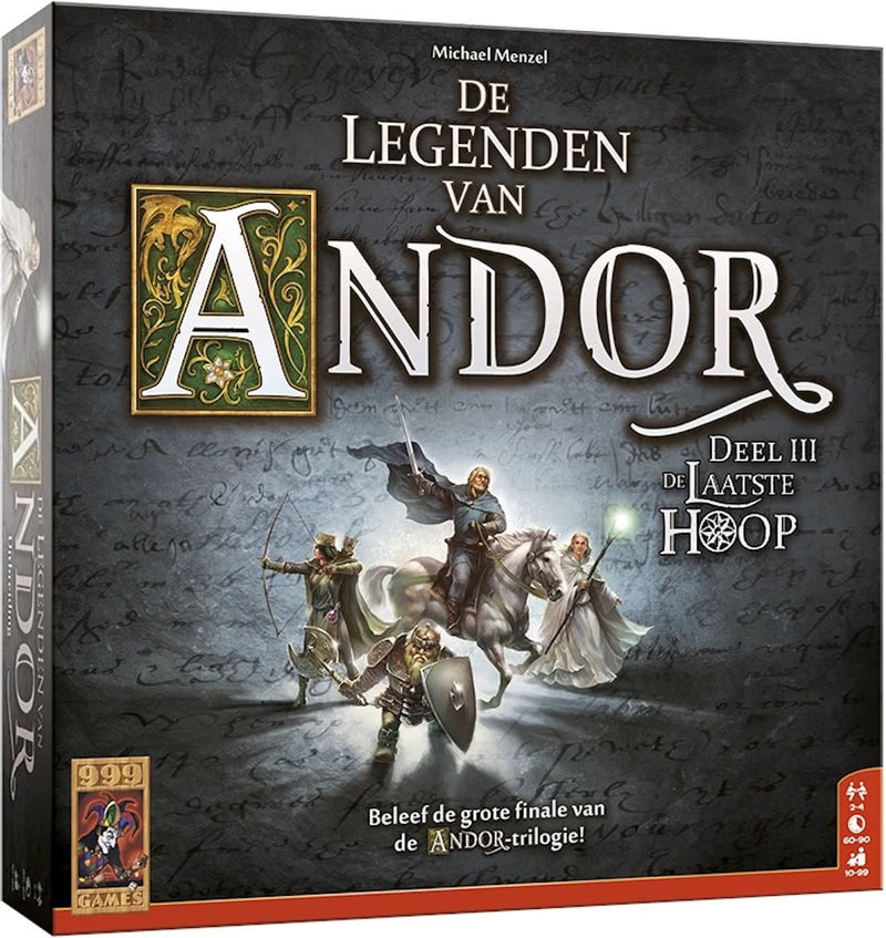 Afbeelding laden in galerijviewer, 999games 999 games de legenden van andor: de laatste hoop bordspel
