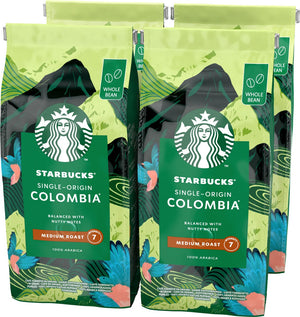 Starbucks colombia koffiebonen - 4 zakken x 450g