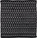 Sealskin - boho badmat 60x60 cm - polyester katoen - zwart