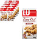 Lu time out robuuste chocolade koeken 10 x 184g (8 x 23g) - koekjes - koek voor onderweg - koffie - thee - werk - voorraad