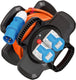 Brennenstuhl cee kabelhaspel x-gum camping kabelhaspel met 10m kabel in oranje (kabelhaspel met 2 cee stopcontacten + 3 contactdozen, voor permanent gebruik buitenshuis, made in germany)