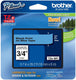 Brother labeltape tze541 zwart, blauw 18mmx8m