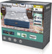Bestway tritech fashion flock queen luchtmatras met ingebouwde ac pomp en antimicrobiële coating 2,03 mx 1,52 mx 36 cm