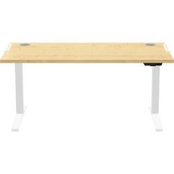 Levado sit-stand bureau maple 1600x800