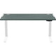 Levado in hoogte verstelbaar bureau 1400 x 800 eiken