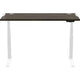 Levado in hoogte verstelbaar bureau 1800 x 800 walnoot