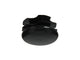 Mack 1047759 - insteekdop kunstsstof zwart ø 25 mm 4 st pcs | 6 stuks