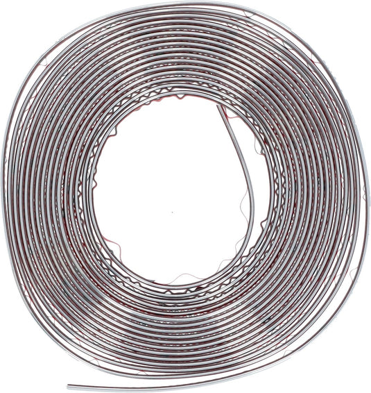 Carpoint decoratiestrip chroom zelfklevend pvc 9 mm 8 meter