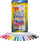 Crayola - viltstiften - pip-squeaks -14 mini afwasbare viltstiften voor kinderen