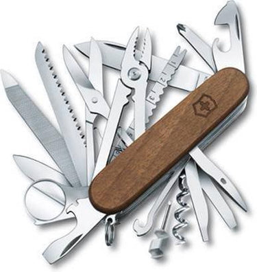 Victorinox swisschamp wood zwitsers zakmes - 29 functies - hout