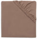 Jollein hoeslaken wieg - 40 50x80 90cm - jersey - milky coffee