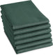 Ddddd - 6x theedoek - logo - 60x65 cm - groen - set van 6 stuks