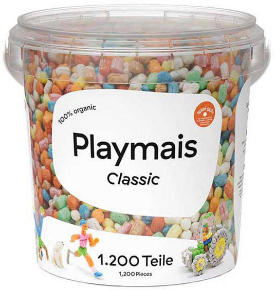 Playmais classic basic emmer (> 1200 stukjes)