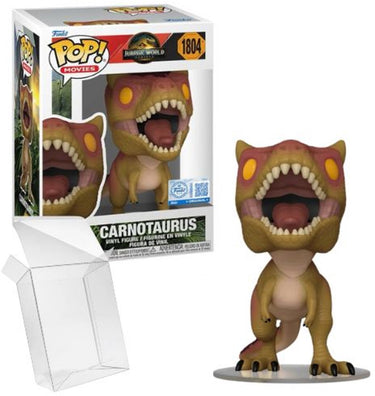 Funko pop! movies: jurassic world rebirth - carnotaurus #1804 exclusive