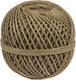 Merkloos sans marque vlaskoord touw uit 3 draden, bol van 140 g, + - 65 m