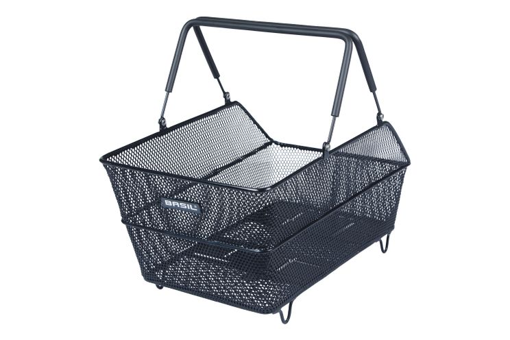 Load image into Gallery viewer, Basil fietsmand cento achtermand multisysteem nx - zwart
