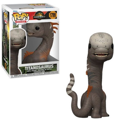 Funko jurassic world rebirth - pop movies n° 1799 - titanosaurus