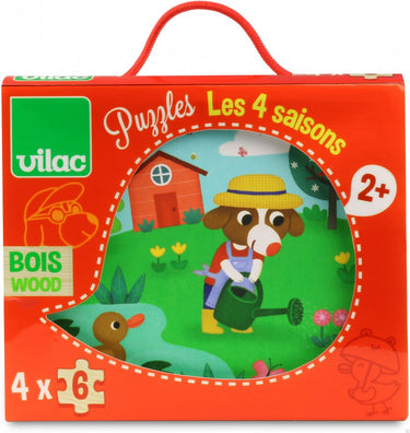 Vilac 4 seizoenen puzzels van