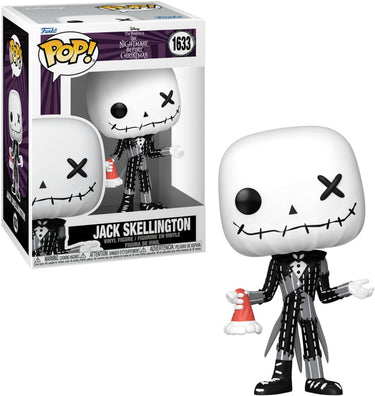 Funko the nightmare before christmas jack skellington vinylfiguur 1633 unisex pop! - neutraal - standard