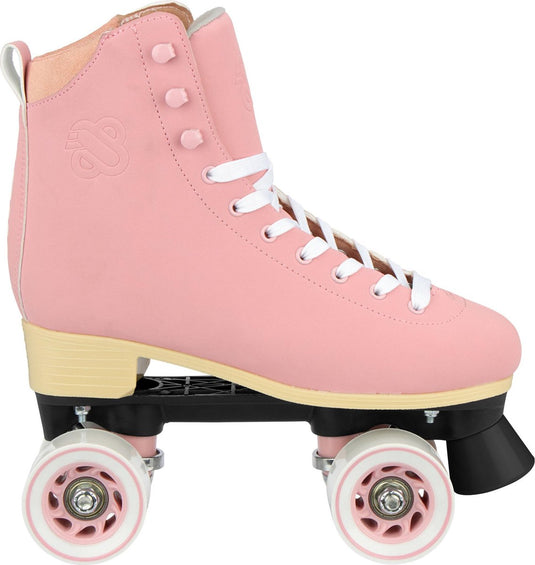 Nijdam rolschaatsen nubuck - candy cakes - roze - maat 41