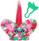 Hasbro furby furblets pep-mint, mini-vakantievriendje, elektronische knuffeldieren voor meisjes en jongens van 6+