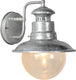 Lucide figo - wandlamp binnen buiten - ø 21,5 cm - 1xe27 - ip44 - zink