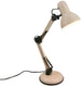Briloner pixa - tafellamp - bureaulamp - zwenkbaar - kabelschakelaar - e14 fitting - max. 25 watt - ø15.5 x 53 cm - beige