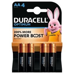 Batterijen duracell optimum aa