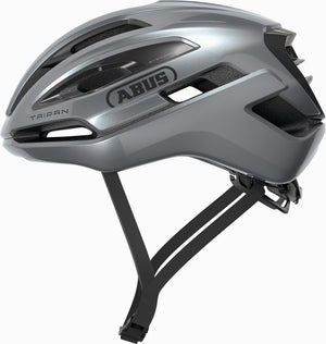 Abus fietshelm taipan graphite silver s - 51-55 cm - zilver - geschikt voor gebruik op gravel bikes - 255 g