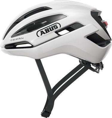 Abus fietshelm taipan led shiny white m - 54-58 cm - wit - geschikt voor gebruik op gravel bikes - 295 g