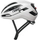 Abus fietshelm taipan led shiny white m - 54-58 cm - wit - geschikt voor gebruik op gravel bikes - 295 g