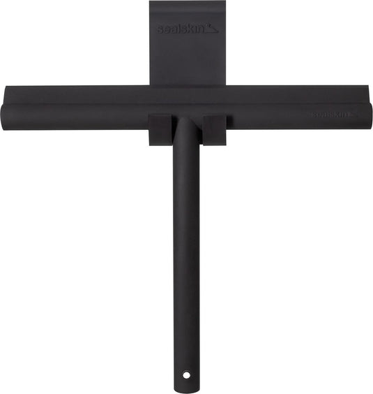 Sealskin deluxe - douchewisser - raamwisser - inclusief flexibele glashaak - zwart