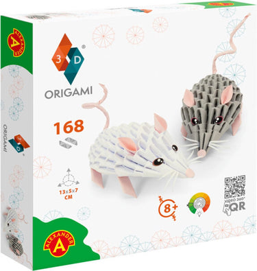 Alexander toys origami 3d mice - 168pcs