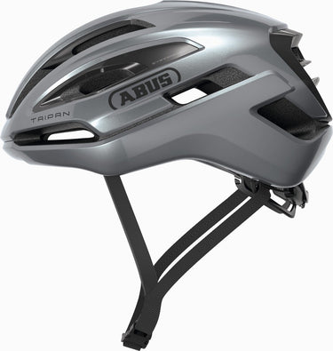Abus fietshelm taipan graphite silver m - 54-58 cm - zilver - geschikt voor gebruik op gravel bikes - 275 g