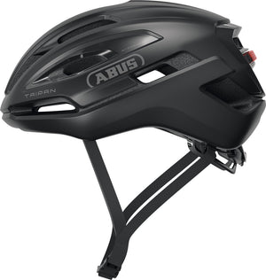 Abus fietshelm taipan led velvet black m - 54-58 cm - zwart - geschikt voor gebruik op gravel bikes - 295 g